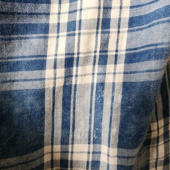 BlankNYC Plaid Button Up in You Oughta Know Women's Size Medium New With Tags - Picture 4 of 8